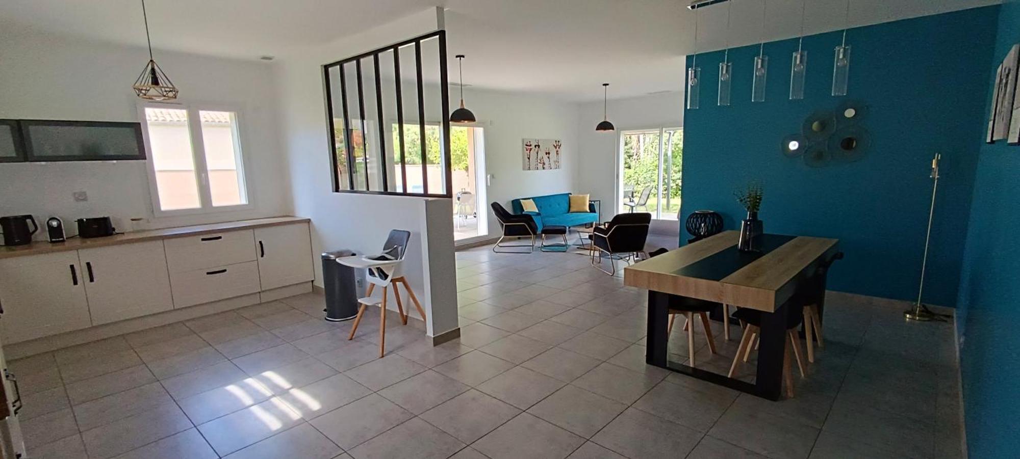 La Villa Lyne - Villa Moderne 4 Chambres 8 Personnes Clim Lèzan Esterno foto