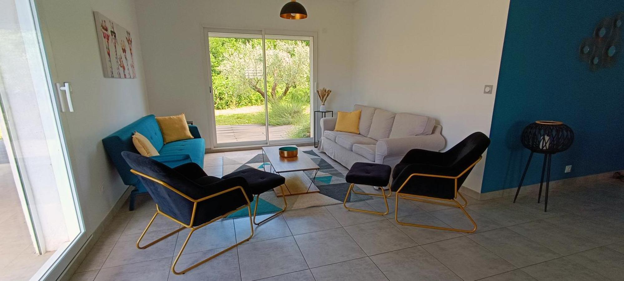 La Villa Lyne - Villa Moderne 4 Chambres 8 Personnes Clim Lèzan Esterno foto